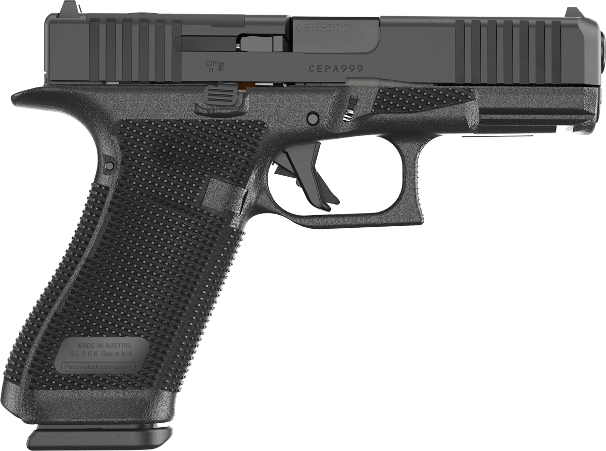 Glock G45 Gen6 9mm Pistol - 17 Round Capacity - Freedom Finger Triggers